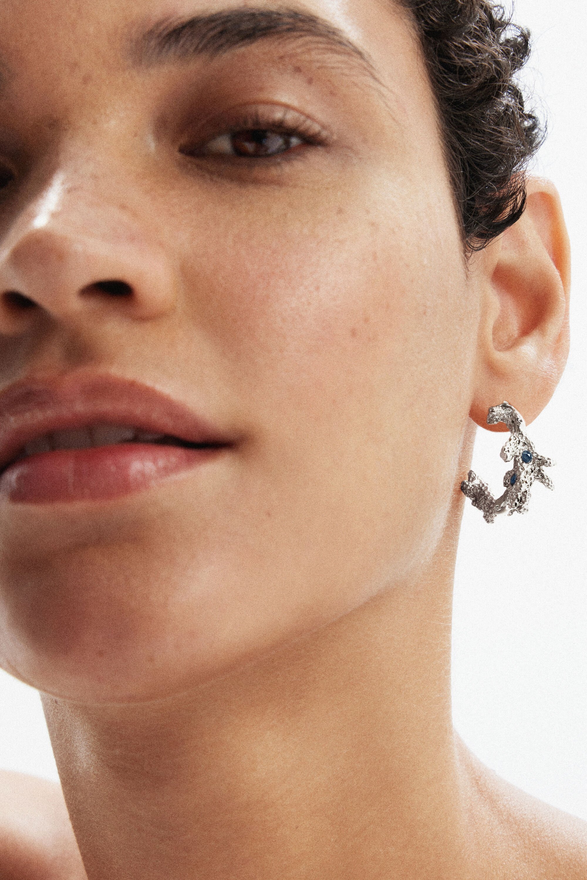 Boucles d'oreilles plaquées argent Zalio