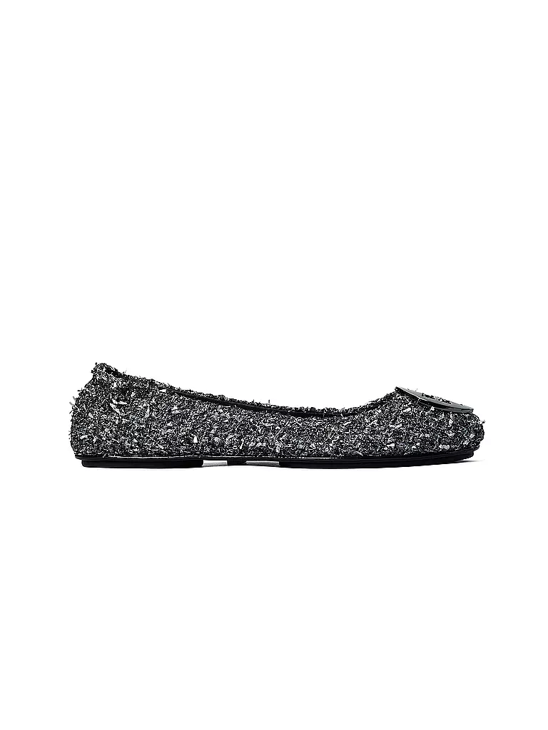 TORY BURCH Ballerina MILLER silber