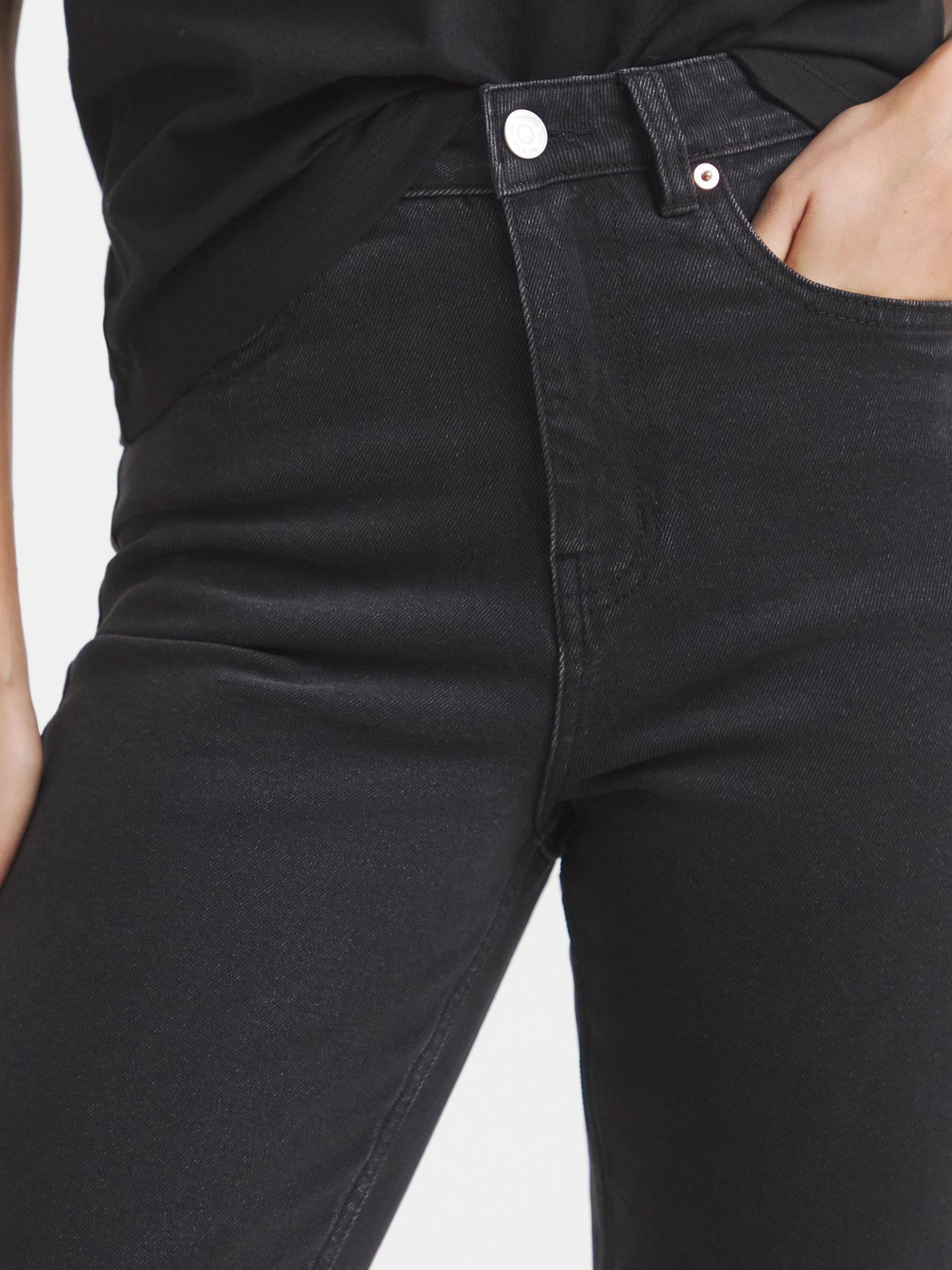 Zwart chroom - Simply Be 99/1 Loose Mom Jeans