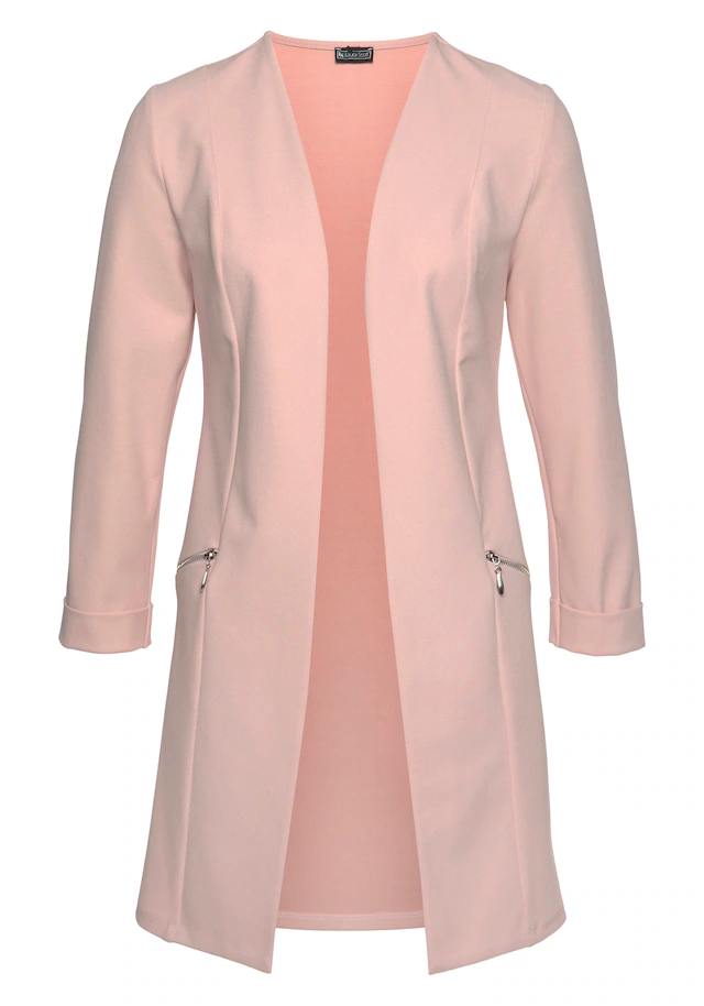 Laura Scott Longblazer mit Reissverschlüssen