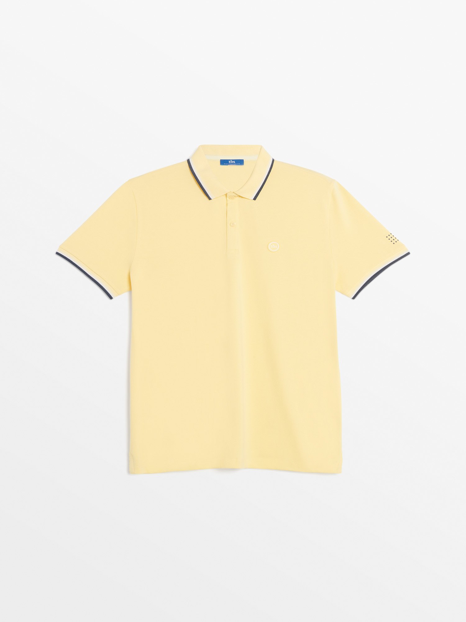 Polo Homme Coton Biologique Jaune