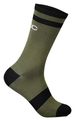 Chaussettes PocLure MTB Long Vert / Noir