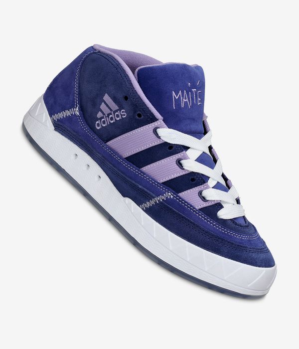adidas x Maité Adimatic Mid Schuh (victory blue magic lilac dark bl)