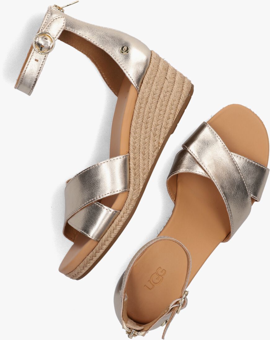 UGG gouden ugg sandalen w eugenia