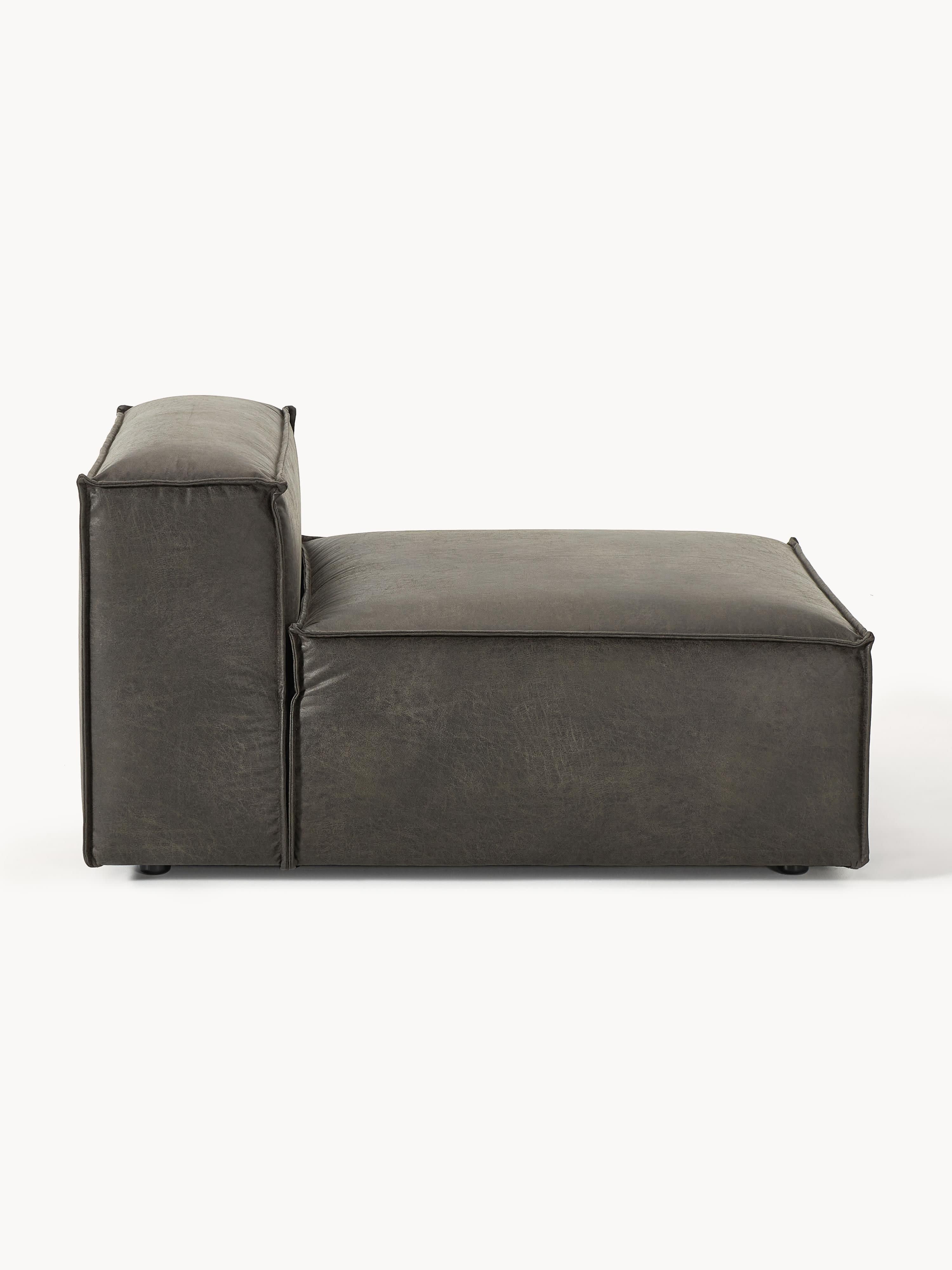 Middelste module Lennon van gerecycled leer
