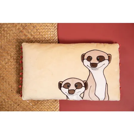 NICI Kissen Erdmännchen 43x25cm GREEN