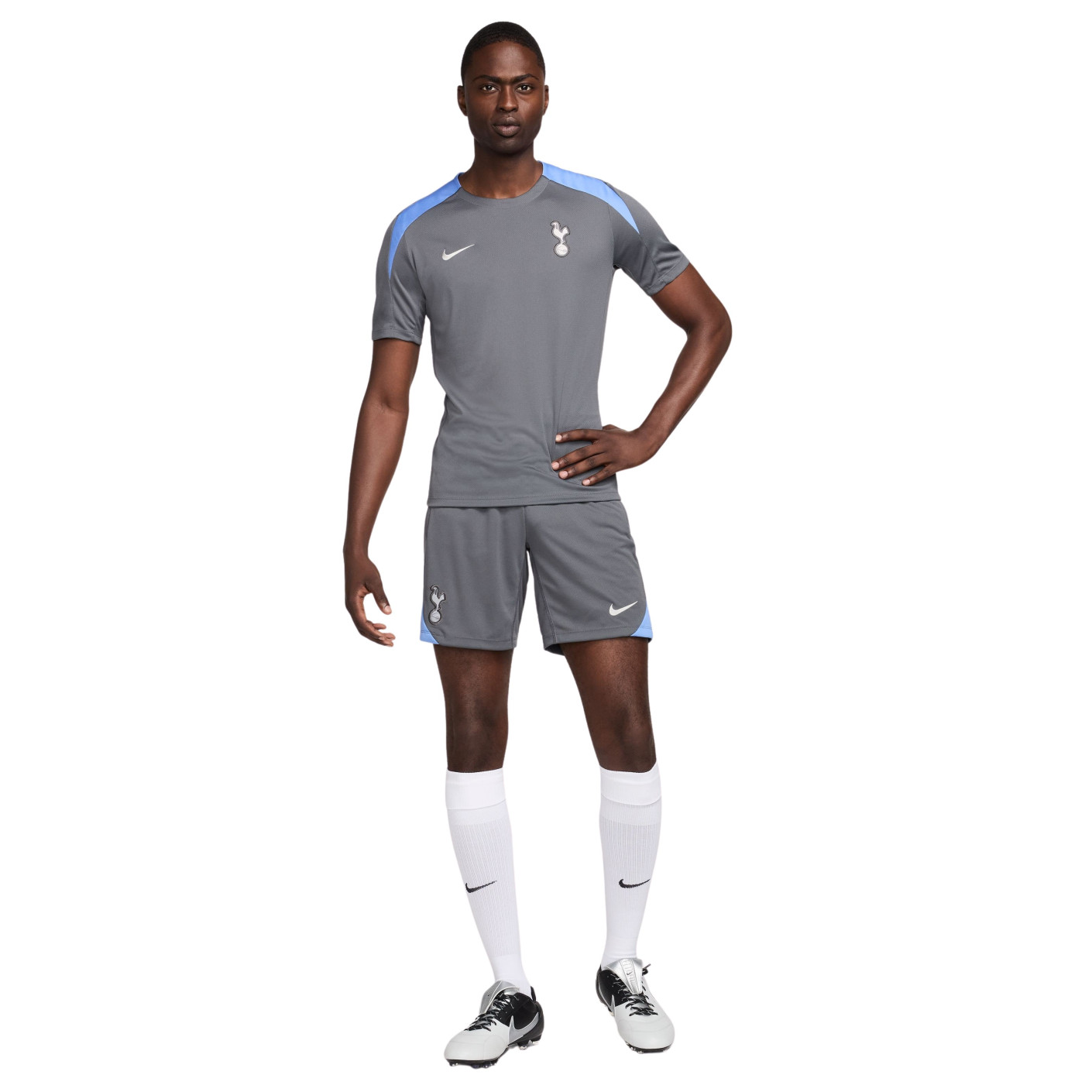 Nike Tottenham Hotspur Strike Trainingsset 2024-2025 Donkergrijs Blauw