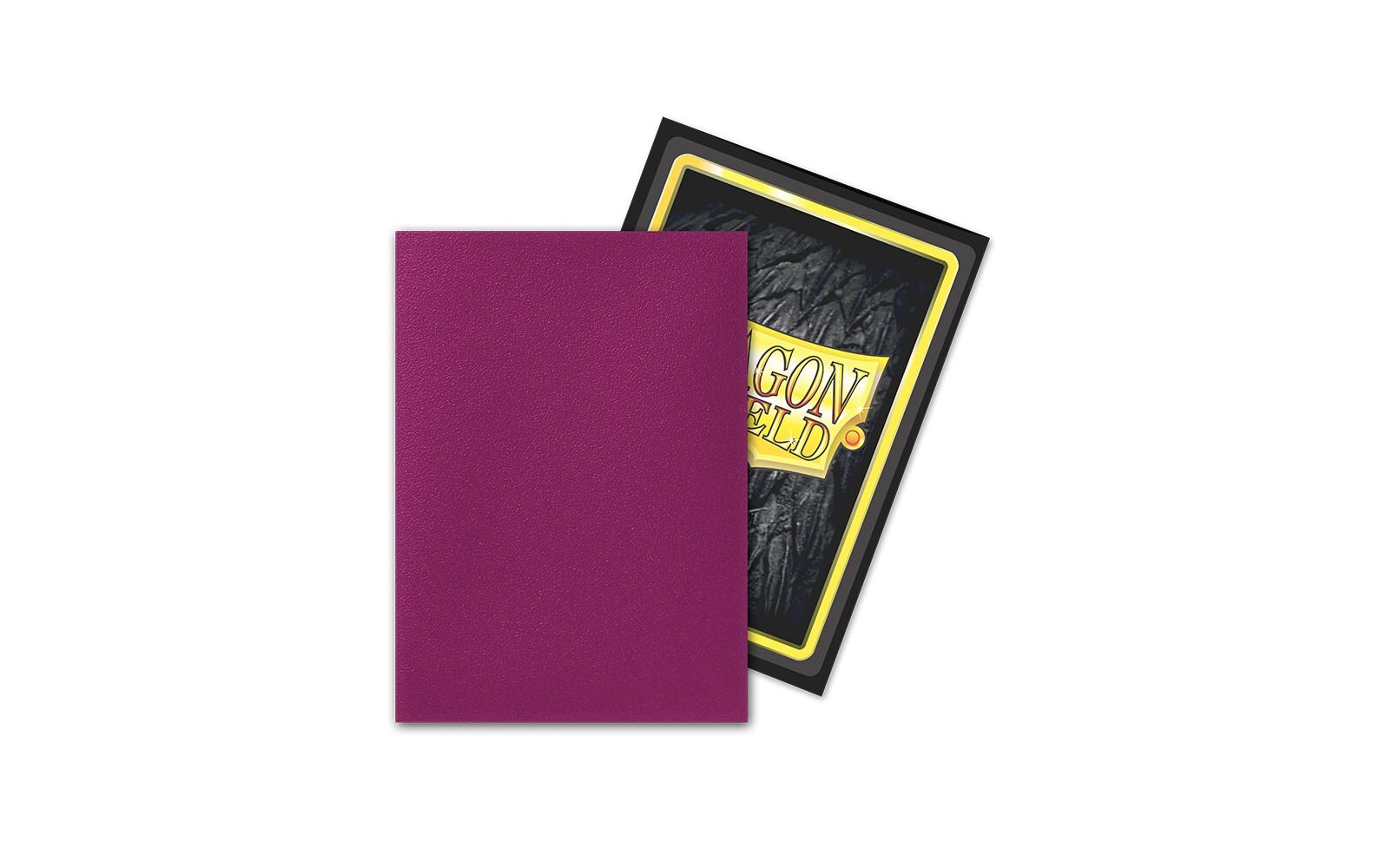 Kartenhülle Dual Matte: Wraith Standardgrösse Violett 100Deckbox mit 100 Kartenhüllen im Format 63 x 88 mm