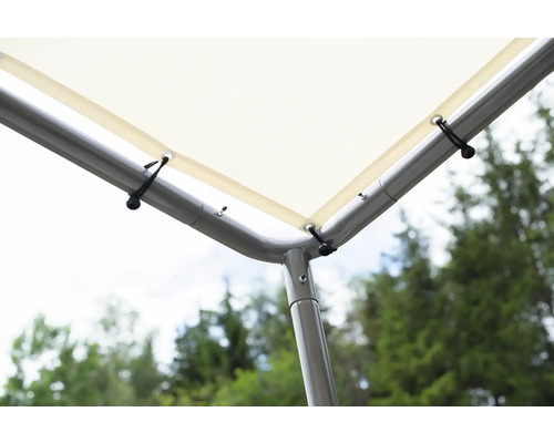 Gazebo ShelterLogic Steel Canopy Pacifica 1010 317 x 317 cm lichtgrijs