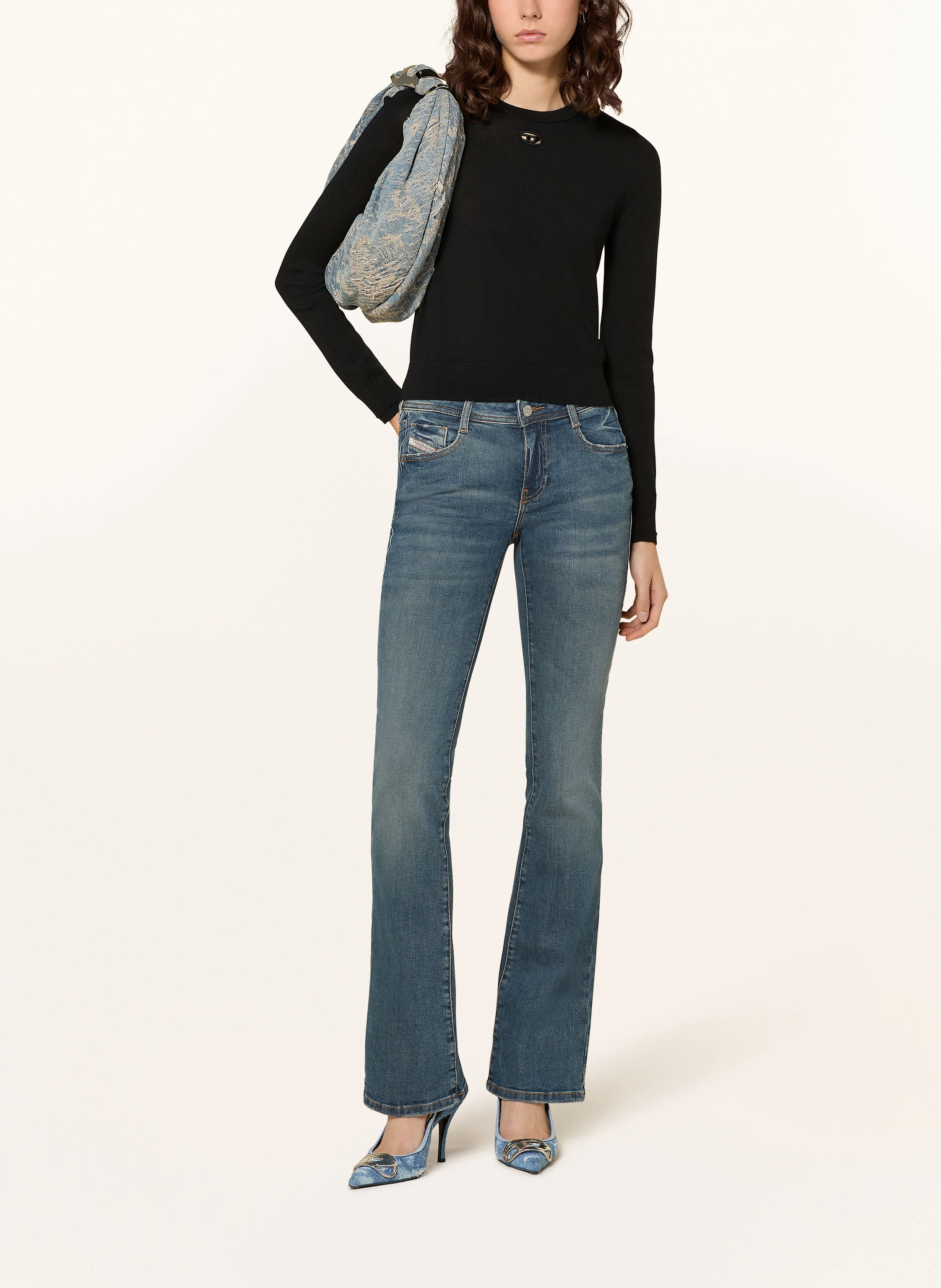 DIESEL Bootcut Jeans 1969 D-EBBEY