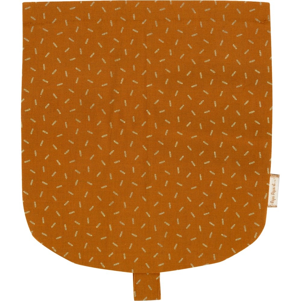 Rabat Petite Besace Paille Dorée Caramel