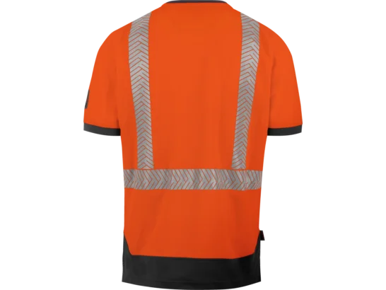 Tee-shirt de travail haute-visibilité orange fluo Würth MODYF