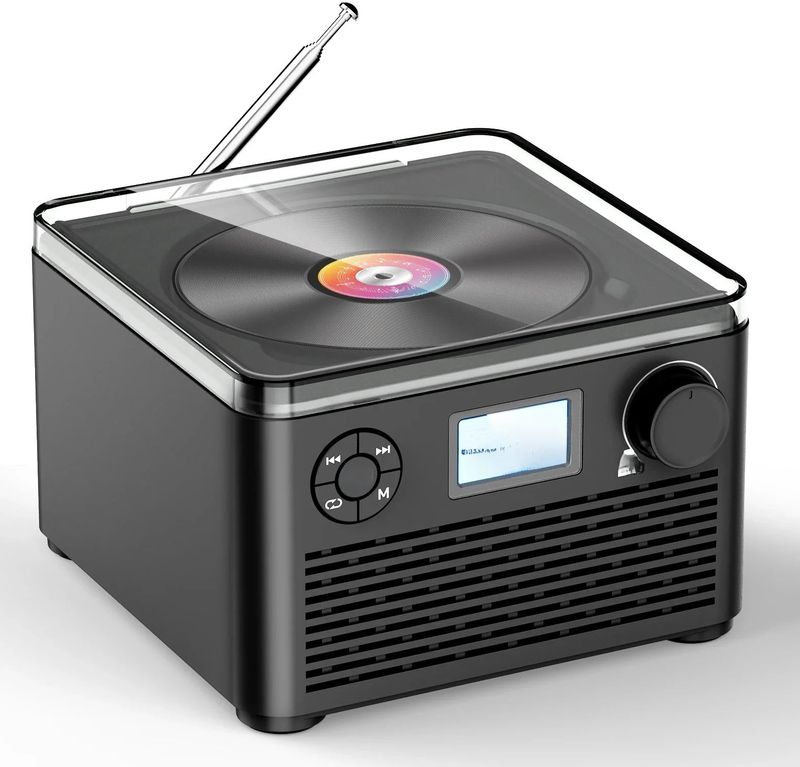 Draagbare CD-speler - Met Luidsprekers en Bluetooth - Oplaadbaar - USB MP3 en FM-radio