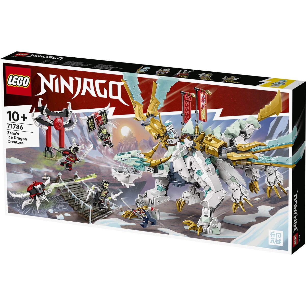 La créature Dragon de glace de Zane Lego Ninjago 71786