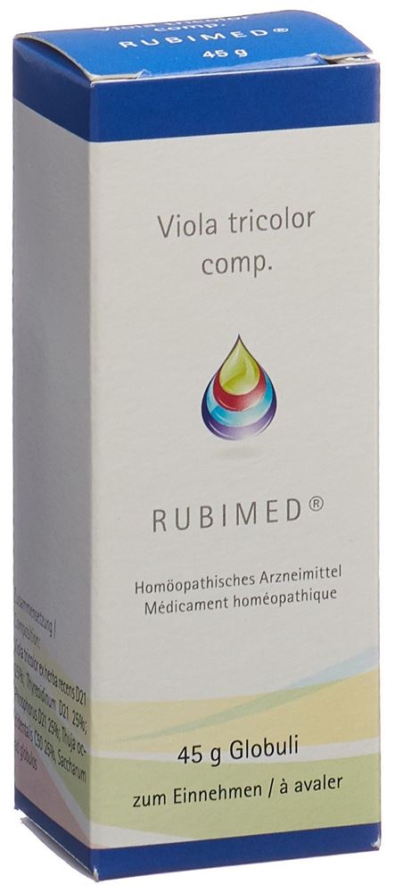 Rubimed Viola tricolor comp. Glob 45 g