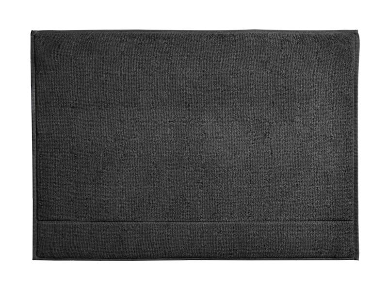 Weseta Badteppich 50 x 72 cm Anthrazit Schweizer Wertarbeit für die Ansprüche des modernen Lebens