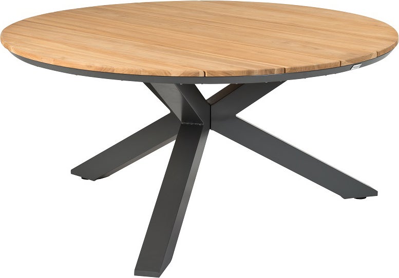 Tierra Outdoor 6-zits diningset Omnigo met Foxx antraciet
