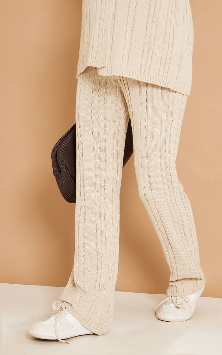 Avoine Pantalon De Maternité Évasé Large À Torsades