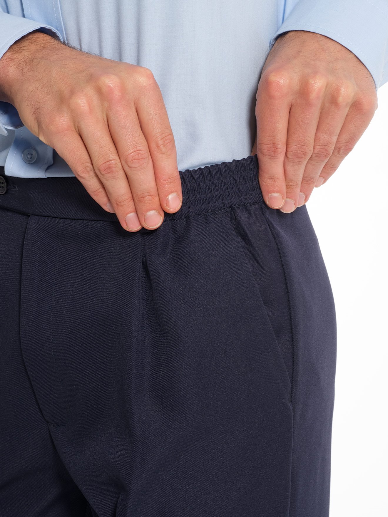 Pantalon tout confort élastiqué côtés