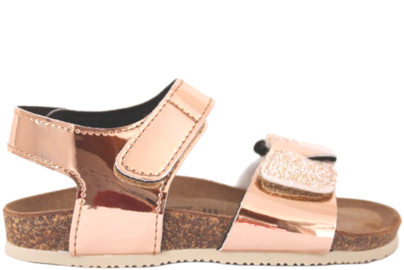 GOLDSTAR ROSA SANDAL MED METALLIC LOOK