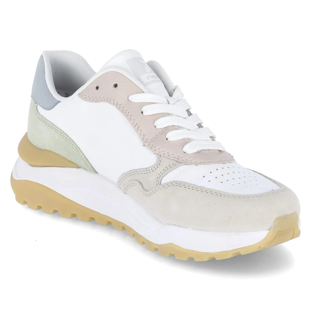 RiekerLow Sneaker - weiss kombi
