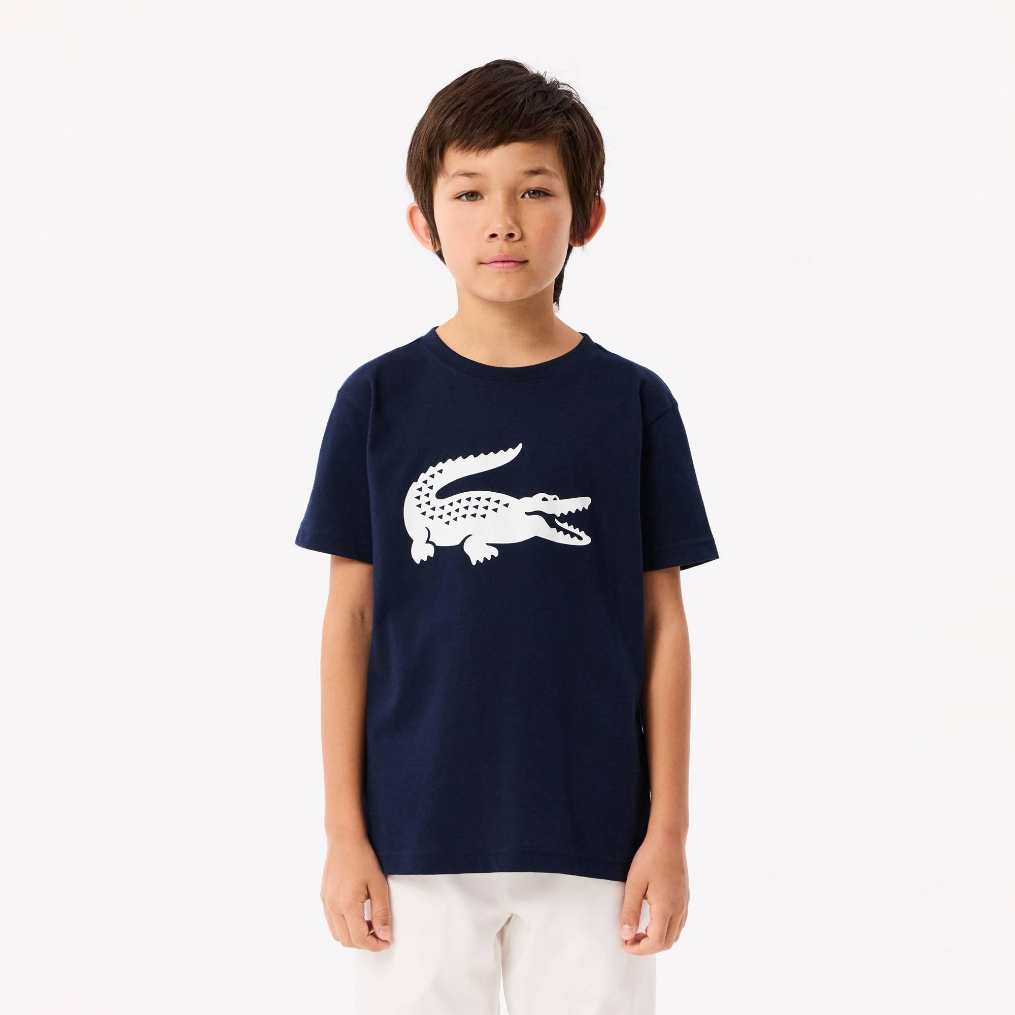 Lacoste Boy's Large Logo T Shirt