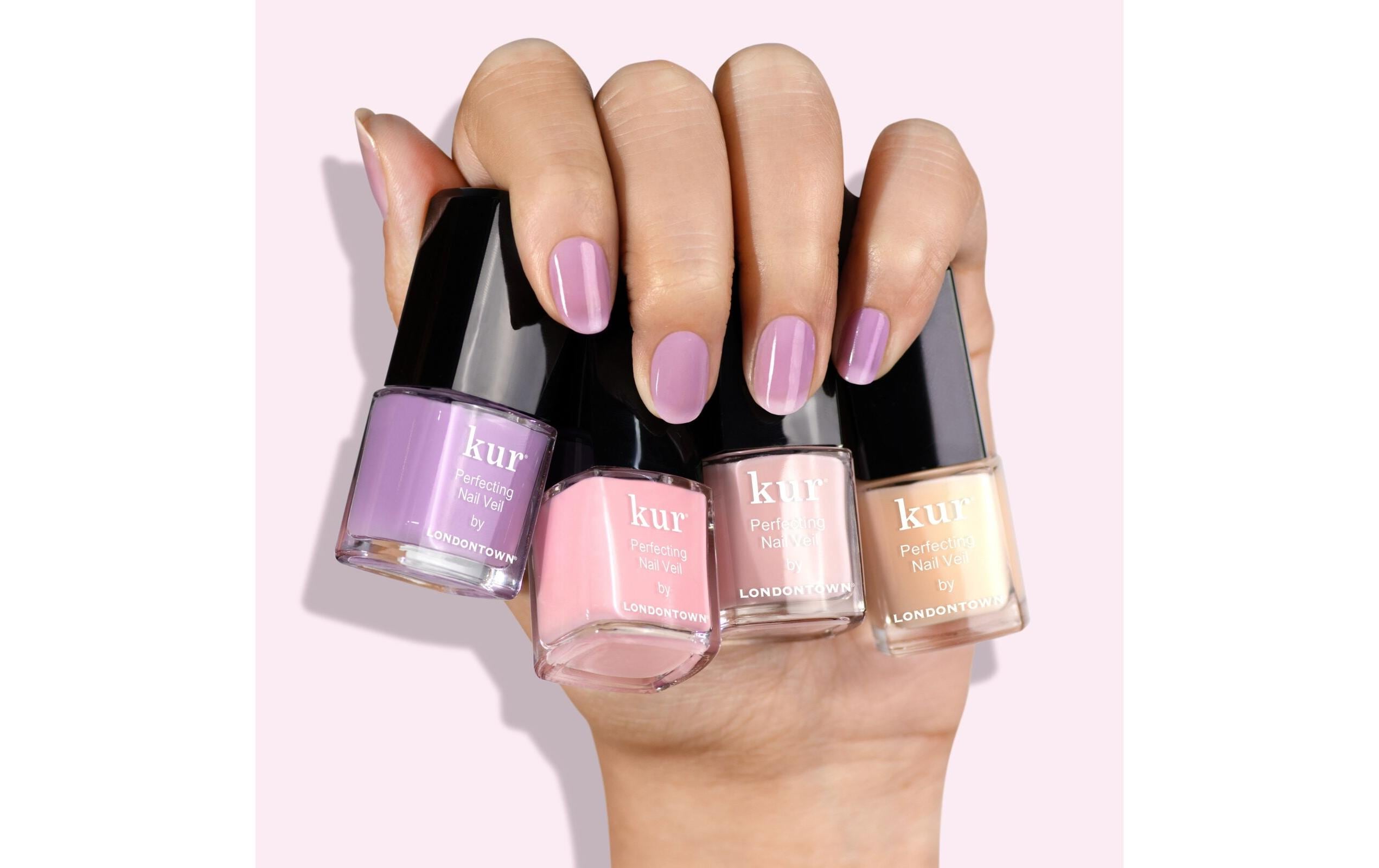 Geschenkset Londontown Perfecting Nail Veil Mini SetVeganer 20+ Free Nagellack mit Vitamincocktail