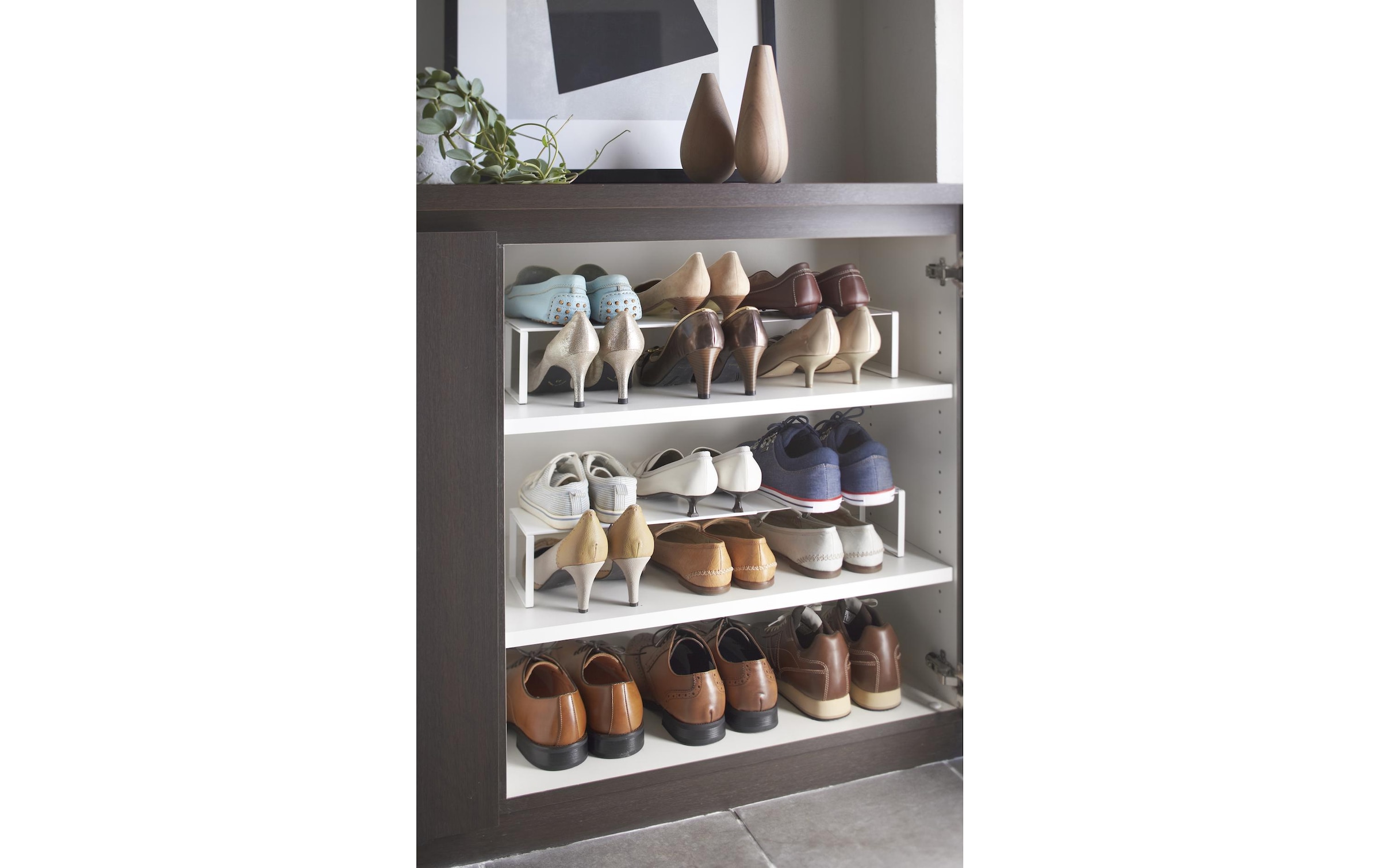 Yamazaki Schuhregal »Frame weiss«