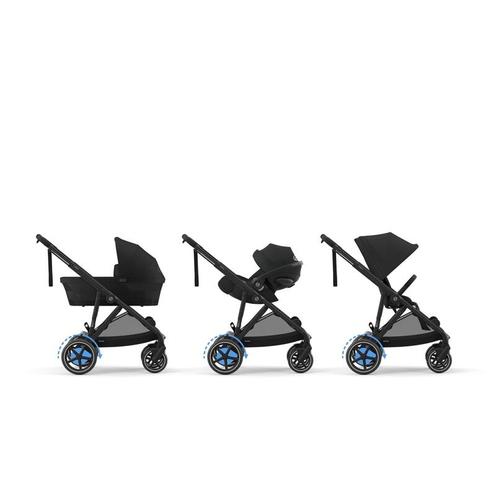 Poussette eGazelle S BLK Moon Black - CYBEX