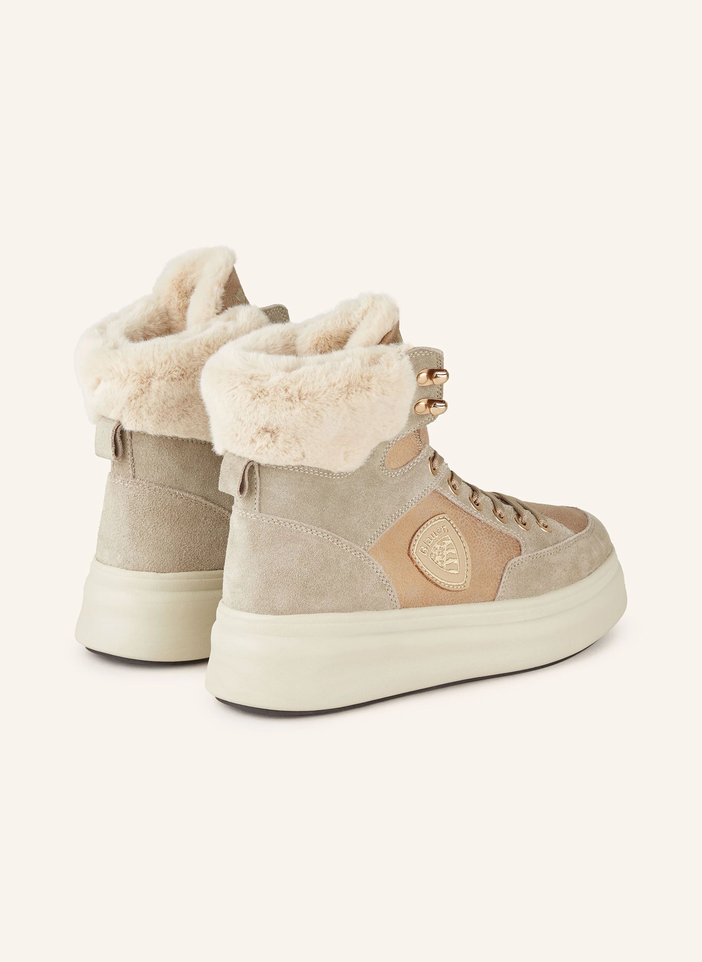 Blauer Schnürboots MARY