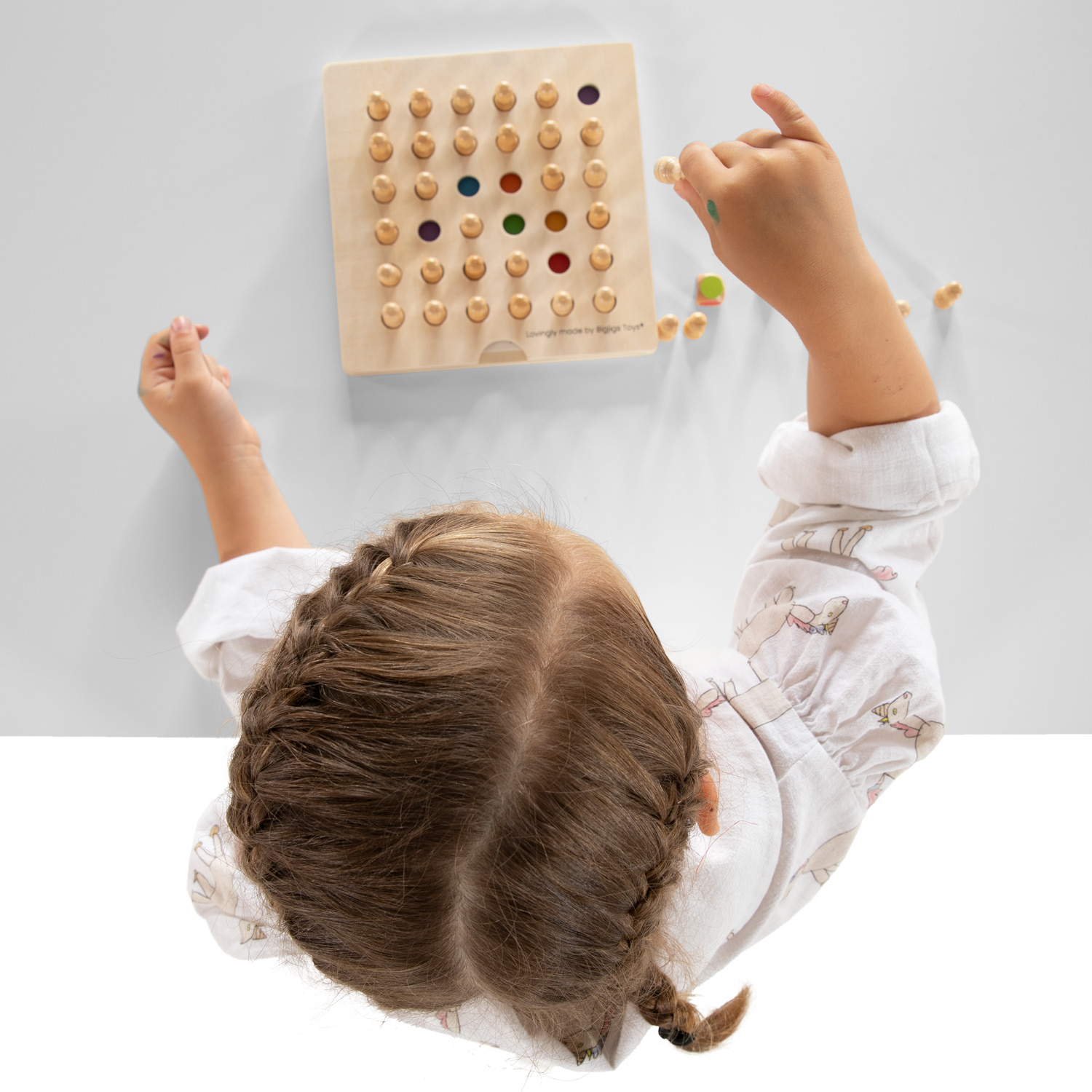 Bigjigs Houten Kleuren Memo Spel