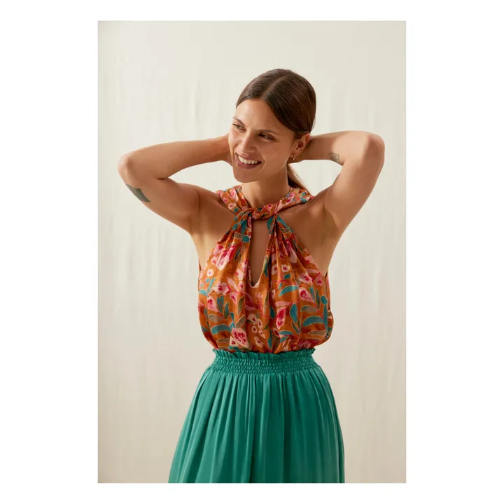 Louise Misha Jupe Irielle - Collection Femme | Bleu Vert