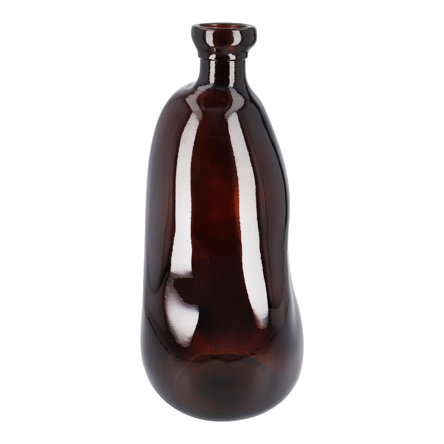 Flaschenvase Miguel, braun, 51 cm