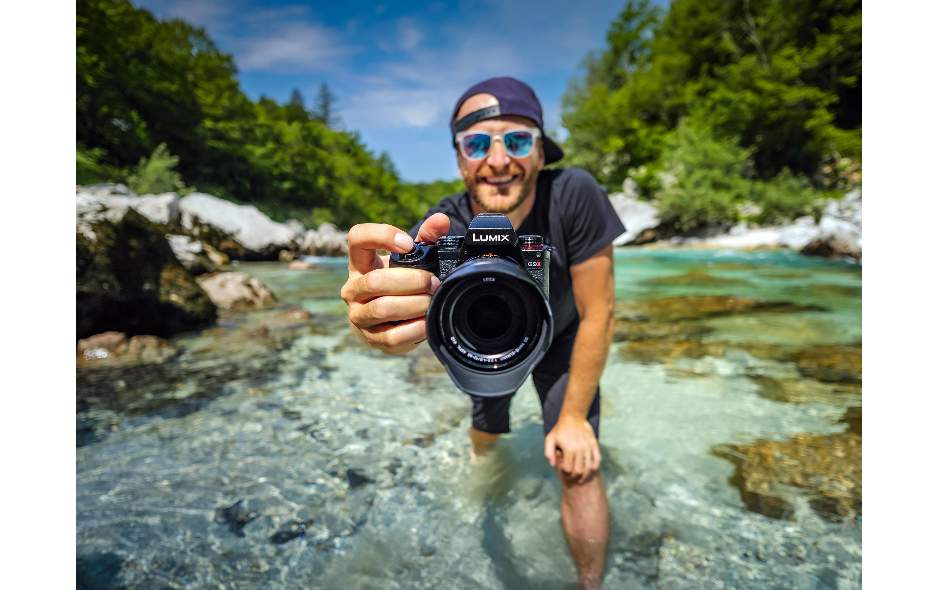 Fotokamera Lumix G9II<br>Spiegellose Kamera mit neuem 25.2-MP-MOS-Sensor, Phasen-Hybrid-Autofokus, Serienaufnahmen mit 60 B/s , BIS mit 8.0 Blendenstufen und vielem mehr