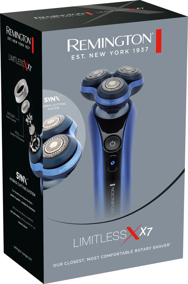 Remington X7 Limitless X roterende barbermaskine XR1775 (blå)