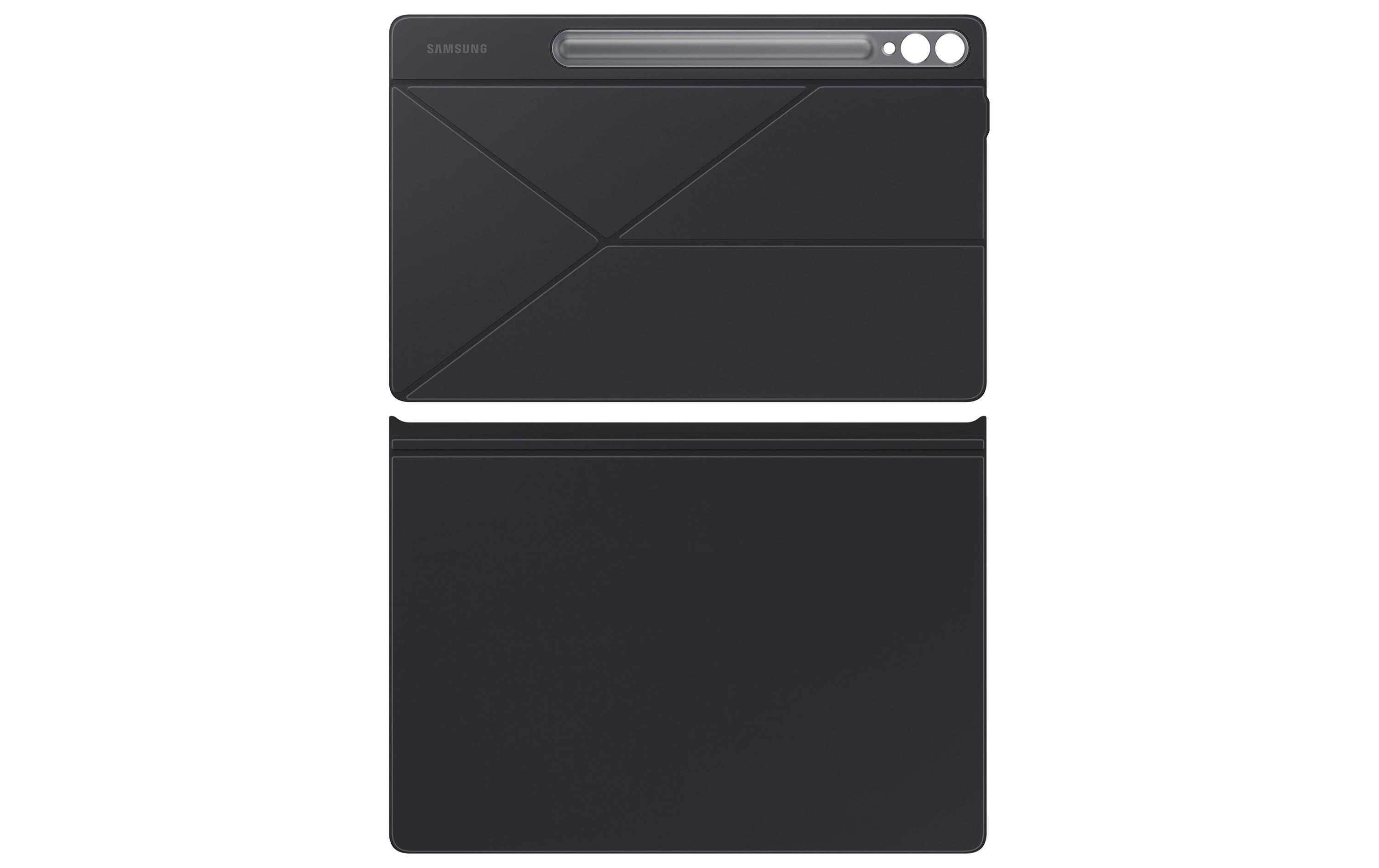 Tablet Book Cover Smart Galaxy Tab S9+ SchwarzBook Cover für das Samsung Galaxy Tab S9+