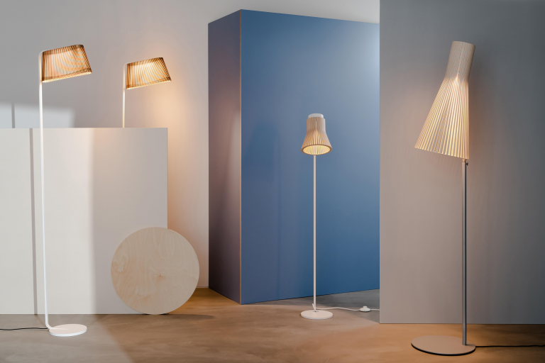 Secto Design Owalo 7010 vloerlamp LED zwart