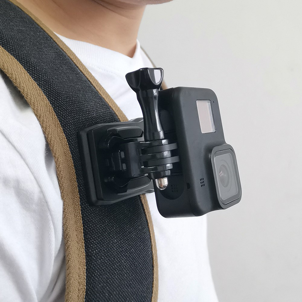 360° Stativ Halterung mit Klemmhalterung Klammer für GoPro mit 1/4