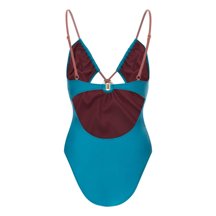 Alma Deia Maillot de bain 1 pièce | Bleu Vert