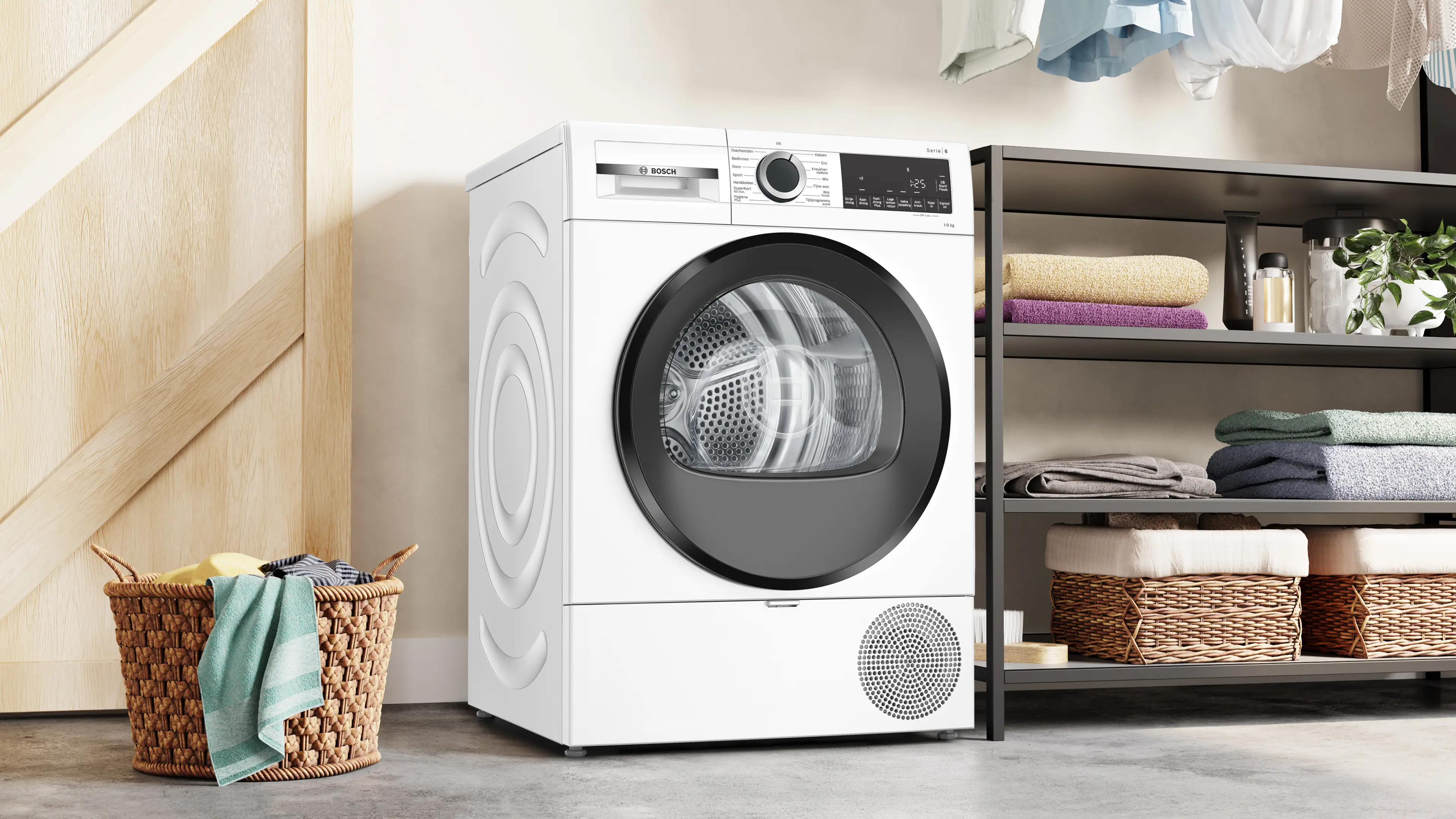 Serie 6 Warmtepompdroger 9 kg