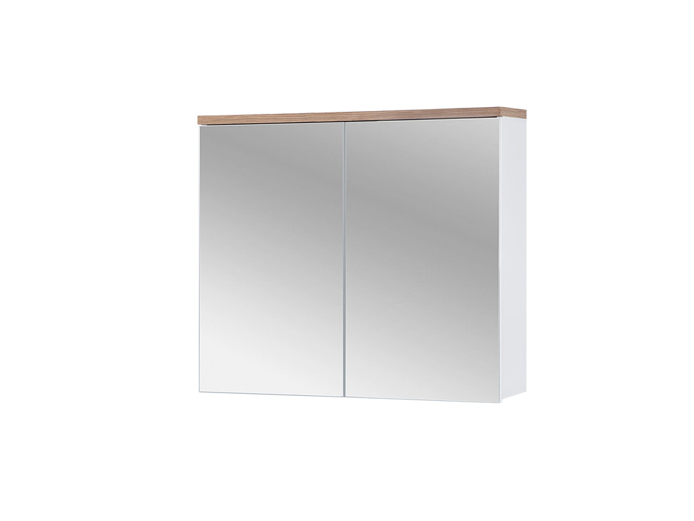 Comad Bali White 841 FSC spiegelkast 80cm eiken/wit