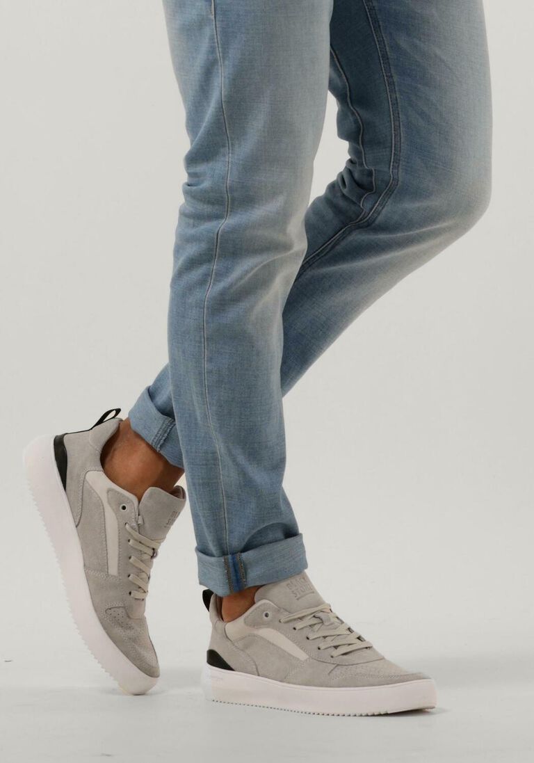 BLACKSTONE grijze blackstone lage sneakers mykel