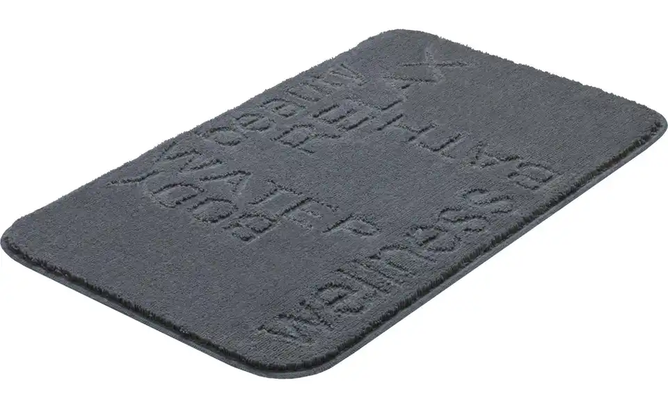 Grund Badematte Schwarz 65x115 cm