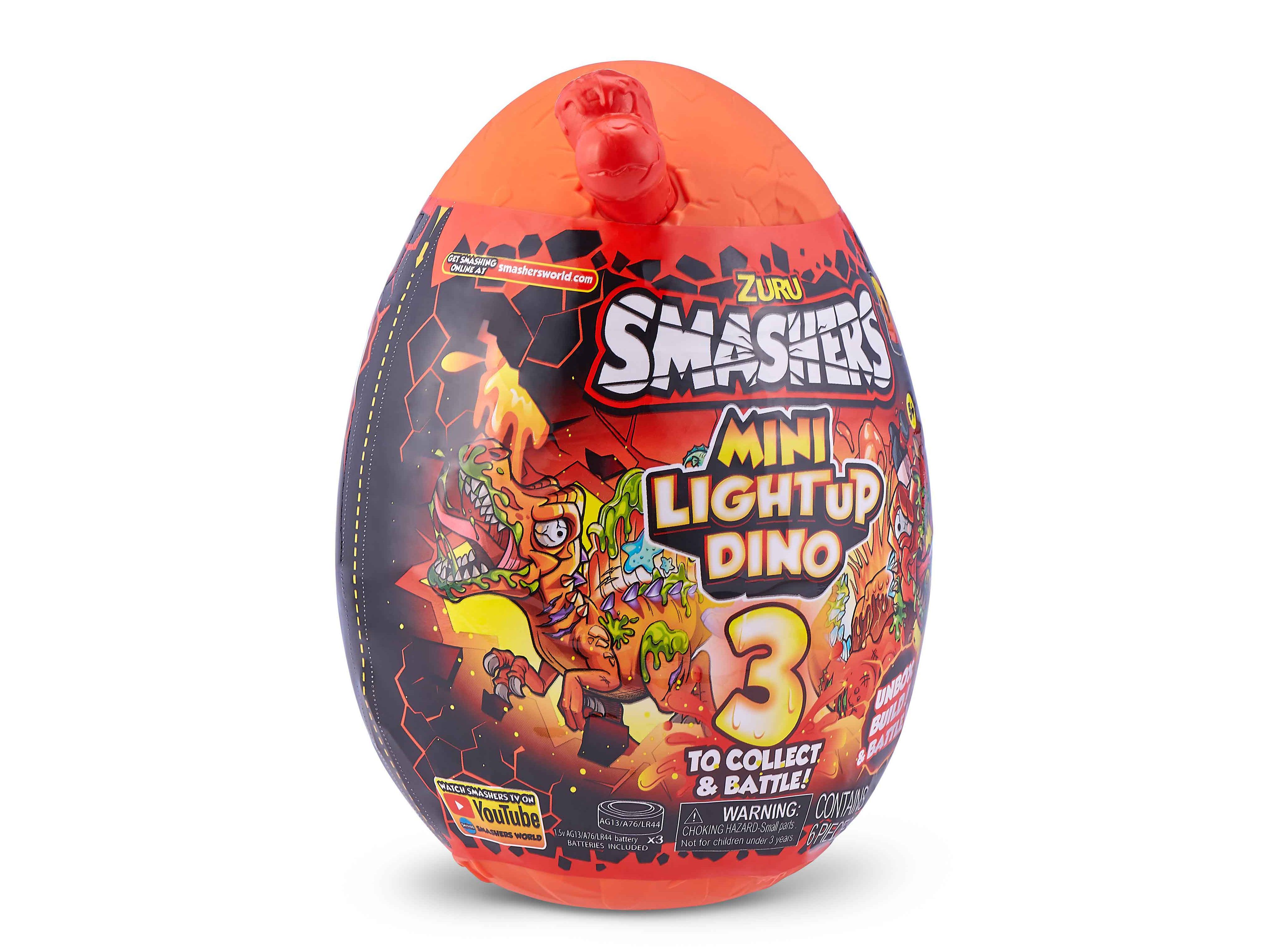 OVOS SURPRESA PEQUENOS SMASHERS COM LUZ MODELOS SORTIDOS