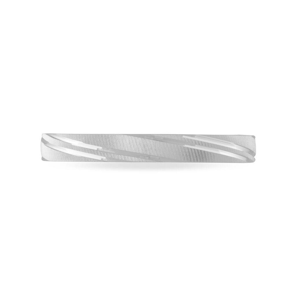 Alliance Eros Brossee Ruban Plat Or Blanc