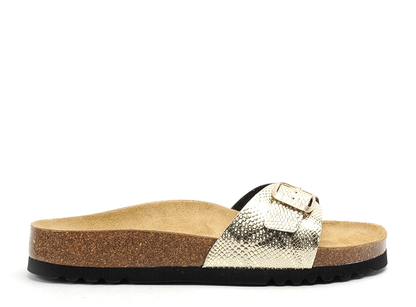 Scholl mules et sabots plats femme estelle 30039 or