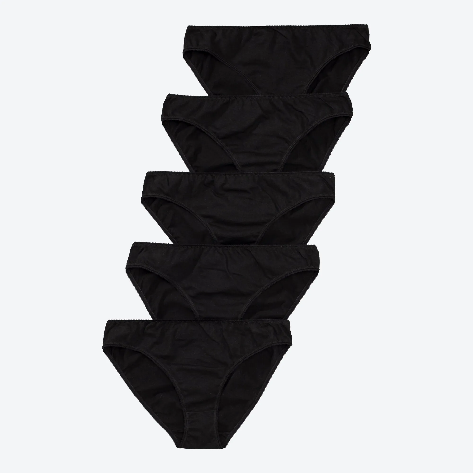 Damen-Minislip, 5er-Pack