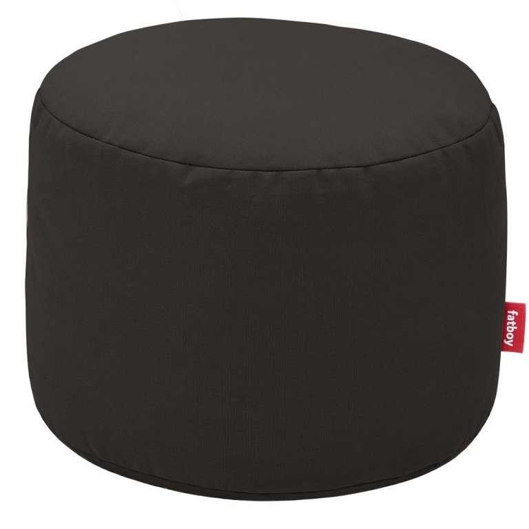 Fatboy Point Canvas poef Recycled Black Licorice