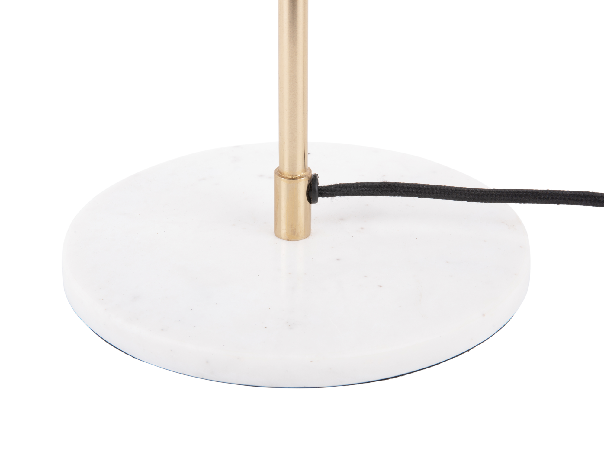 Table lamp Waved Dome enamel black