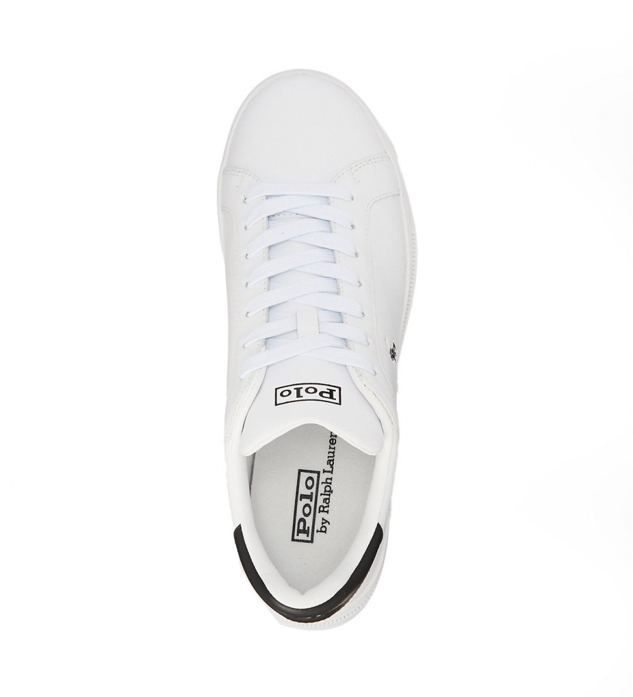 Tênis esportivo Ralph Lauren Heritage, branco